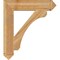Ekena Millwork Legacy Arts & Crafts Rough Sawn Bracket, Western Red Cedar, 6"W x 32"D x 36"H BKT06X32X36LEC03RWR - alternate 4